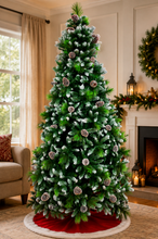 Load image into Gallery viewer, Virginia Pine artificial Christmas tree 7ft for homes and offices