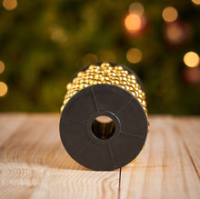 Load image into Gallery viewer, Large gold bead garland for Christmas tree and festive decoration