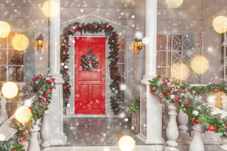 How Do I Decorate My Front Porch for Christmas