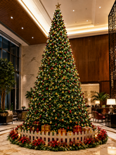 Load image into Gallery viewer, 20 feet artificial Christmas tree for commercial decoration in Hyderabad
