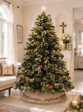 Load image into Gallery viewer, Realistic 7ft Spruce Christmas tree for home and office decoration
