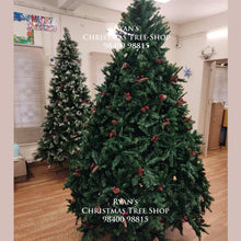 Load image into Gallery viewer, 8feet Greek Wood Spruce Artificial Christmas Tree
