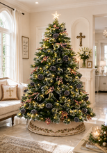 Load image into Gallery viewer, 7 feet artificial Christmas tree for Christmas decoration
