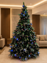 Load image into Gallery viewer, Buy 6ft pre-lit LED Christmas tree online in India for home, office, and festive decoration
