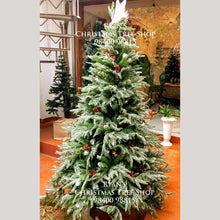 Load image into Gallery viewer, &quot;Buy 7ft Snow Kissed Alpine Spruce Artificial Christmas Trees with Decoration Online in India&quot;
