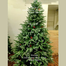 Load image into Gallery viewer, Buy 7ft Snow Kissed Alpine Spruce Artificial Christmas Tree Online in India
