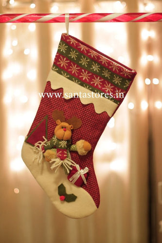 buy-Snowfair-ELF-Christmas-Santa-Stocking-online-india